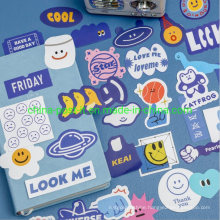 Cartoon Smile Sticker Set for DIY Material